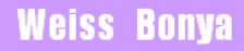 weissbonya